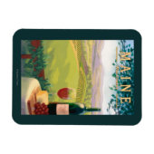 MaineWine Country Scene Magnet (Horizontal)