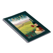MaineWine Country Scene Notizblock (Rechte Seite)