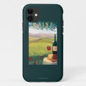 MaineWine Land-Szene Case-Mate iPhone Hülle (Rückseite)