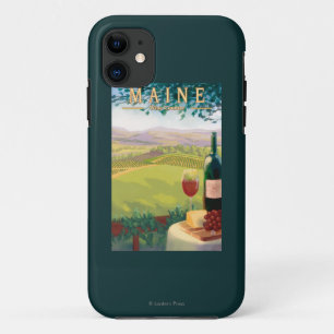 MaineWine Land-Szene iPhone 11 Hülle