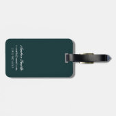 MaineWine Land-Szene Gepäckanhänger (Rückseite horizontal)