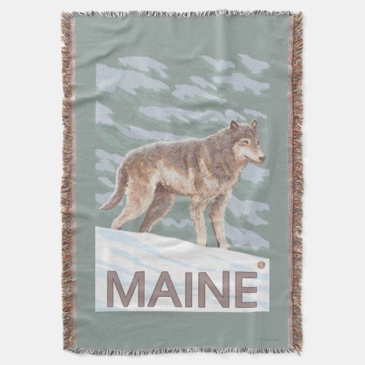 MaineWolf Szene Decke (Vorderseite Vertikal)