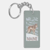 MaineWolf Szene Schlüsselanhänger (Vorderseite links)