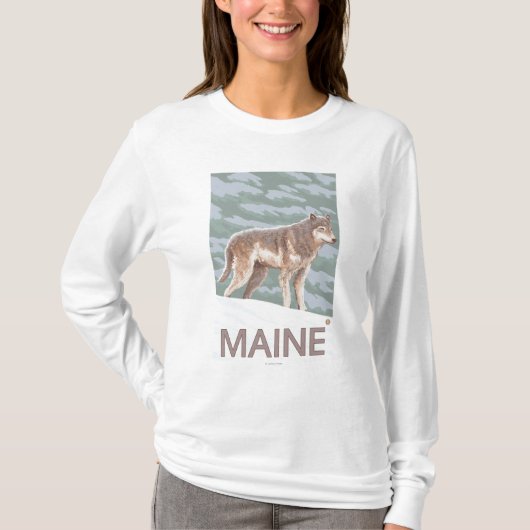 MaineWolf Szene T-Shirt (Vorderseite)