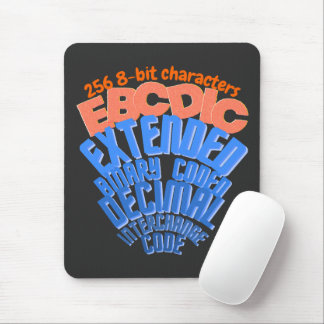 Mainframe-codierter Zeichensatz EBCDIC Mousepad