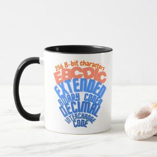 Mainframe-codierter Zeichensatz EBCDIC Tasse