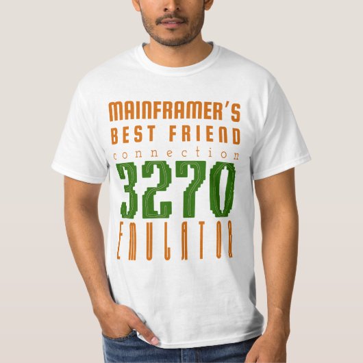 Mainframe-Computer 3270-Emulator T-Shirt (Vorderseite)