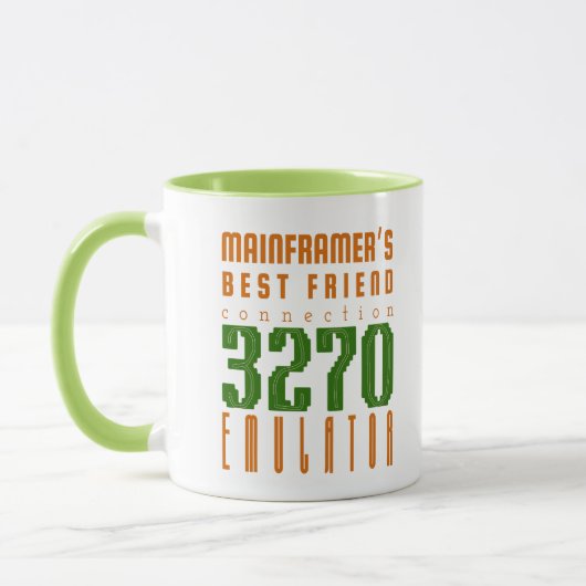 Mainframe-Computer 3270-Emulator Tasse (Links)