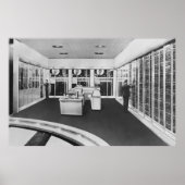 MAINFRAME COMPUTERMainframe, Vintag, Retro, Techni Poster (Vorne)