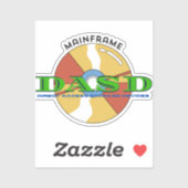 Mainframe Direct access storage devices (DASD) Aufkleber (Blatt)