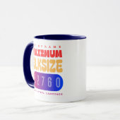 Mainframe Job Control Language (JCL) Maximum Block Tasse (Vorderseite Links)