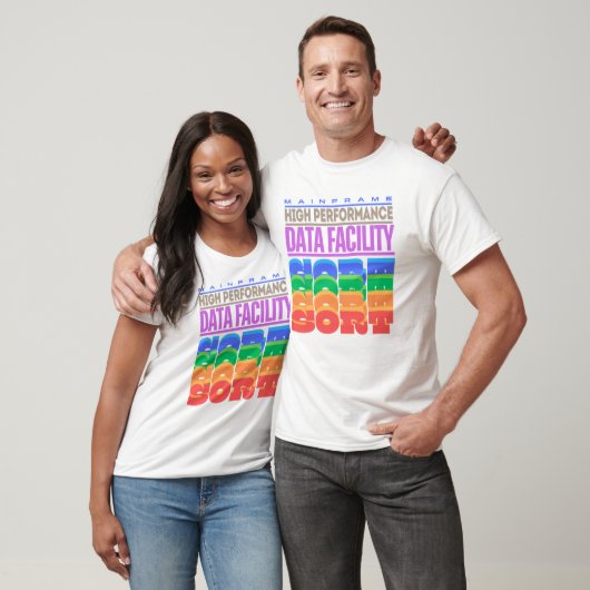Mainframe und Data Facility Sort (DFSORT) T-Shirt (Unisex)