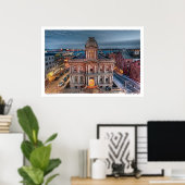 Mainposter des US-Zollhauses Poster (Heimbüro)