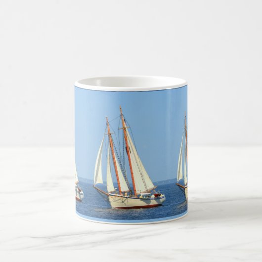 Mainschüler segeln kaffeetasse (Mittel)