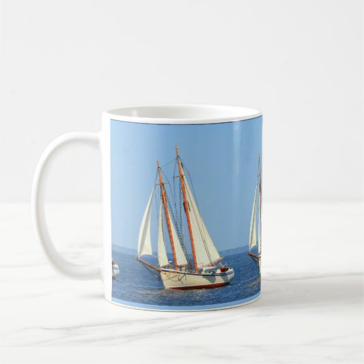 Mainschüler segeln kaffeetasse (Links)