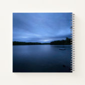 Mainsee im Blue Hard Cover Journal Notizblock (Rückseite)