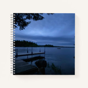 Mainsee mit Dock Hard Cover Journal Notizblock