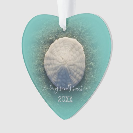 Mainstrand Sand Dollar Ornament (Vorderseite)