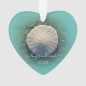 Mainstrand Sand Dollar Ornament (Vorderseite)