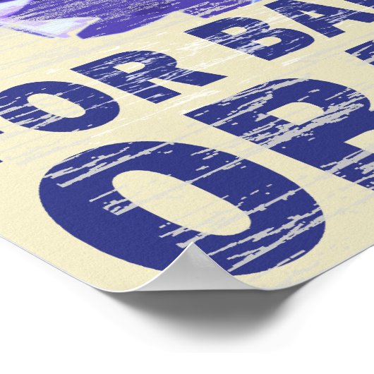 Mainstream für Barack Obama Poster (Ecke)