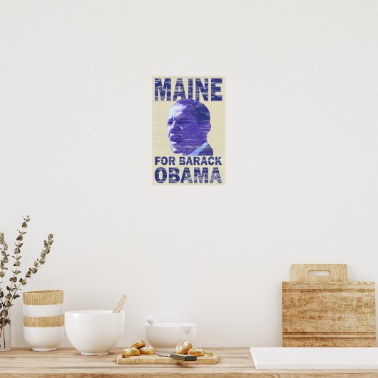 Mainstream für Barack Obama Poster (Küche)