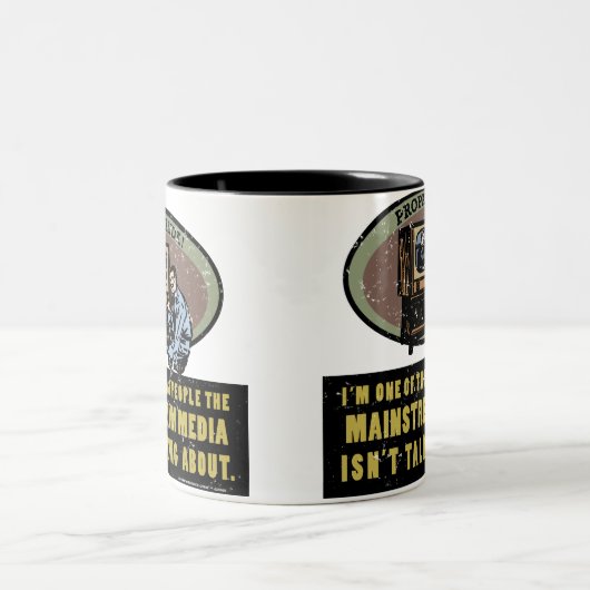 Mainstream-Medium-Tasse Zweifarbige Tasse (Mittel)