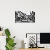 Mainstreet Burke Ghost Town - Idaho Poster (Heimbüro)