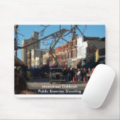 Mainstreet Oshkosh - Staatsfeind-Schießen Mousepad (Mit Mouse)