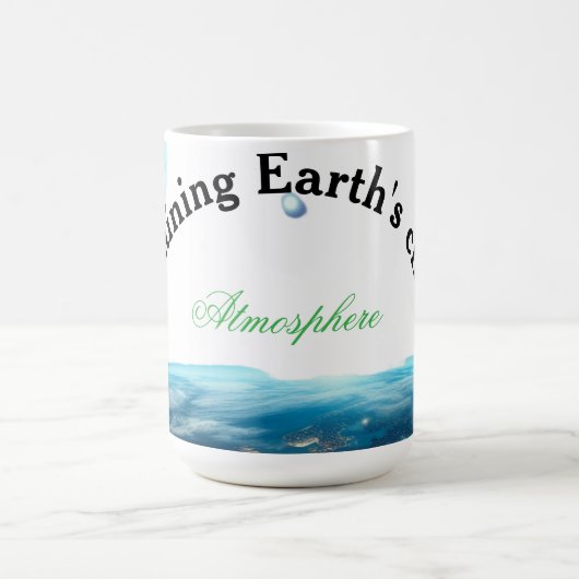 maintaining Earth's climate Kaffeetasse (Mittel)