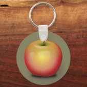 Maintosh-Apple-Button-Schlüsselanhänger Schlüsselanhänger (Vorderseite)