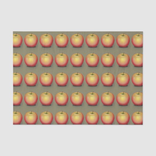 Maintosh Apple Seidenpapier (Vorderseite)