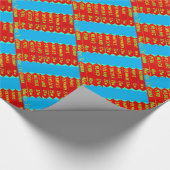 Maintown Sign Thunder_Cove Geschenkpapier (Ecke)