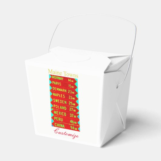 Maintown Sign Thunder_Cove Geschenkschachtel (Vorderseite)