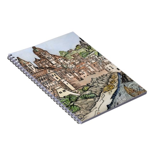 Mainz, Deutschland, 1493 Notizblock (Rechte Seite)