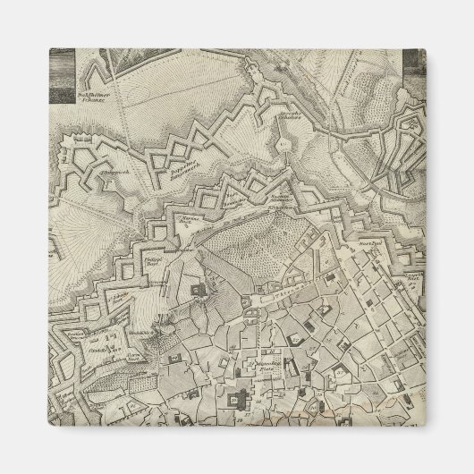 Mainz, Deutschland Magnet (Vorne)