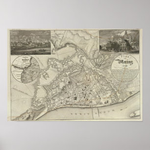 Mainz, Deutschland Poster