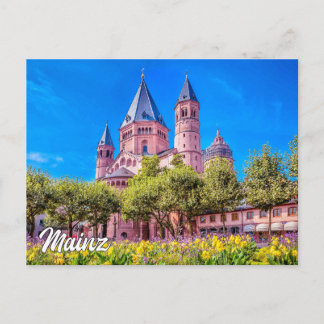 Mainz, Deutschland Postkarte