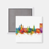 Mainz Deutschland Skyline Magnet (Vorderseite/Rückseite)