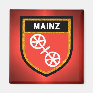 Mainz-Flagge Magnet