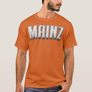 Mainz Stadt Mainzer Schriftzug Stdter Rhein T-Shirt