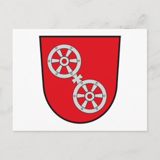 Mainzer Wappen Postkarte