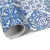 Maiolica Gift Wrap | Elegante Keramik Geschenkpapier (Rolleneckpunkt)