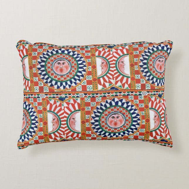 Maiolica Sizilien Kissen (Vorderseite)