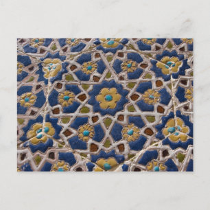 Maiolica Tiles Postkarte