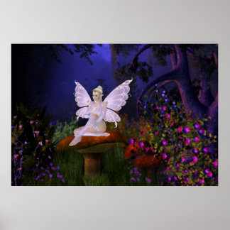 Maion a Mushroom Design 3 Print Poster