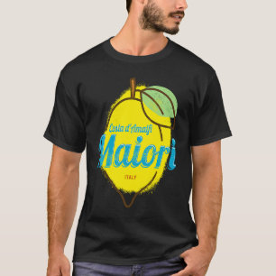 Maiori Costa d'Amalfi Zitrone Italien Vintage Amal T-Shirt