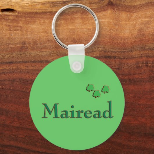 Mairead Irish Name Schlüsselanhänger (Vorderseite)