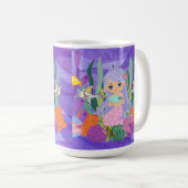 MAIRMAID IN DER OZEANISCHEN Wasserflasche Kaffeetasse (VorderseiteRechts)