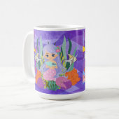 MAIRMAID IN DER OZEANISCHEN Wasserflasche Kaffeetasse (Vorderseite Links)