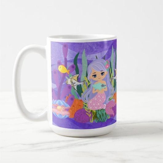 MAIRMAID IN DER OZEANISCHEN Wasserflasche Kaffeetasse (Links)